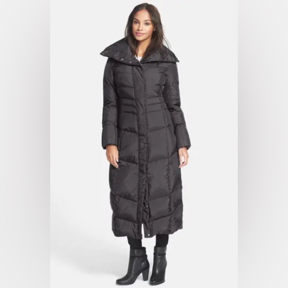 Long Down & Feather Fill Coat